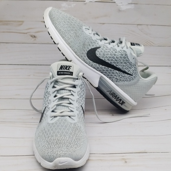 nike air max sequent 2 men's black